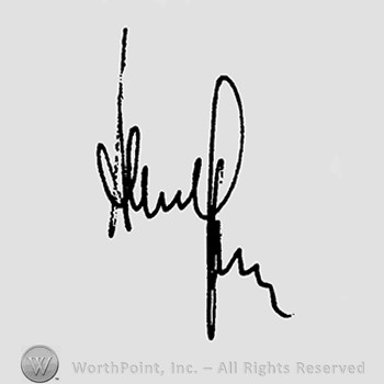 Autograph/Signature : Albert Speer.
