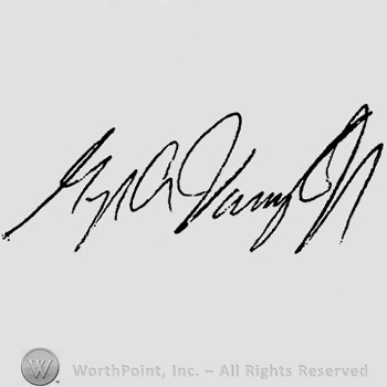 Autograph/Signature : George Vaughn
