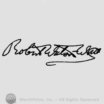 Autograph/Signature : Robert Watson Watt.