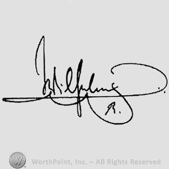 Autograph/Signature : Wilhelm II.