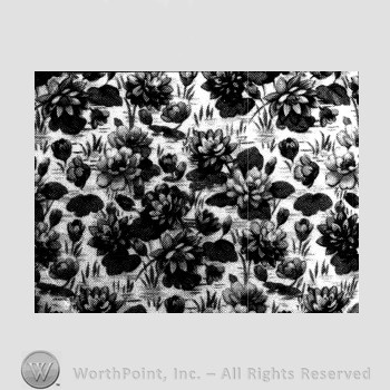 Chintz pattern : Water Lily.
