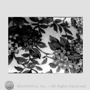 Chintz pattern : White Lilac Time.