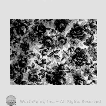 Chintz pattern : English Rose - the pattern number is 381.