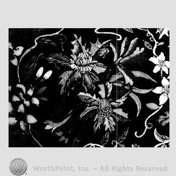 Chintz pattern : Fireglow Black - the pattern number is 533.