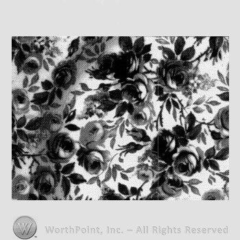 Chintz pattern : June Roses - the pattern number is 1924.