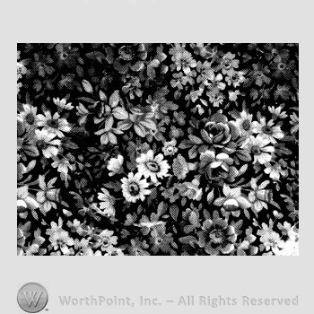Chintz pattern : Black Chintz.