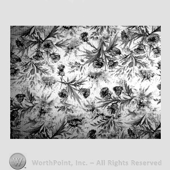 Chintz pattern : Thistle Chintz.
