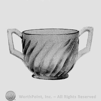 Fostoria Glass Pattern : No.2255 Sugar