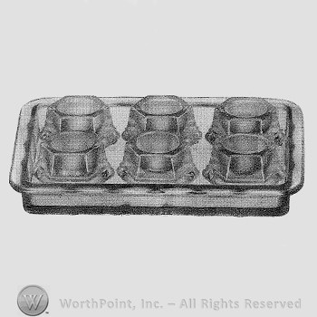Fostoria Glass Pattern : No.2000 Condiment Tray