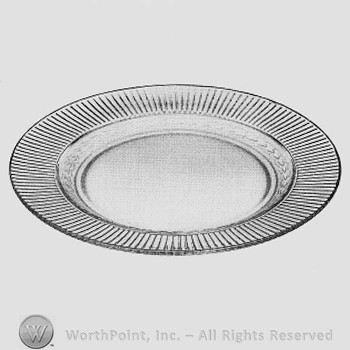 Fostoria Glass Pattern : No.2348 Plate