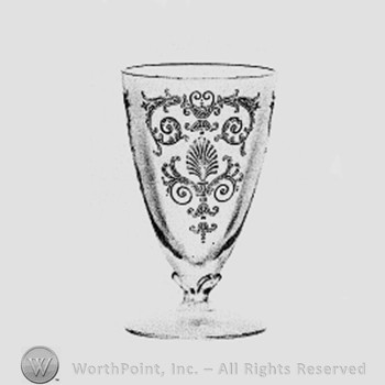 Fostoria Glass Pattern : Versailles