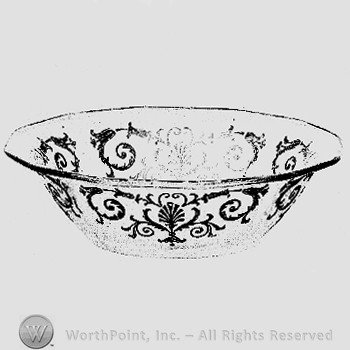 Fostoria Glass Pattern : Versailles