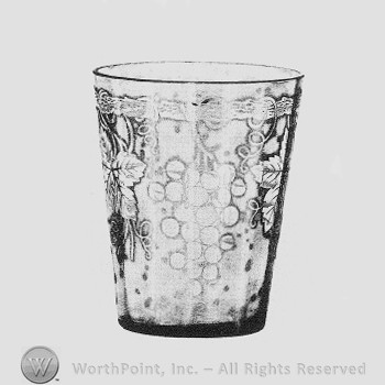 Fostoria Glass Pattern : Grape