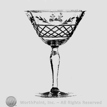Fostoria Glass Pattern : Trellis