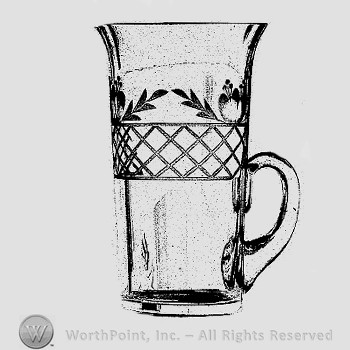Fostoria Glass Pattern : Trellis
