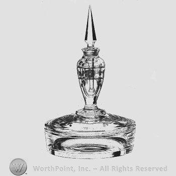 Fostoria Glass Pattern : No.2276 Vanity Set