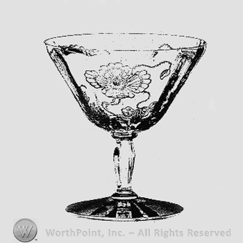 Fostoria Glass Pattern : Rogene