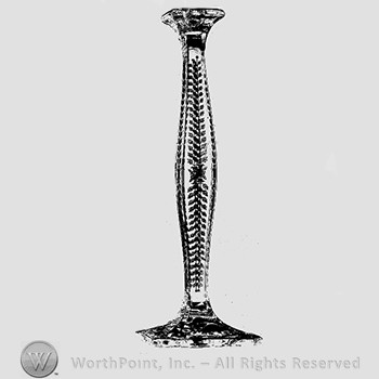 Fostoria Glass Pattern : No.1490 Candlestick