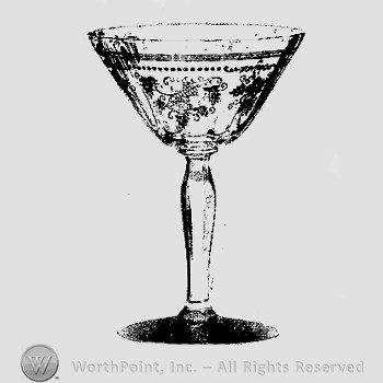 Fostoria Glass Pattern : Delphian