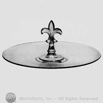 Fostoria Glass Pattern : No.2287 Lunch Tray
