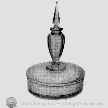 Fostoria Glass Pattern : No.2276 Vanity Set