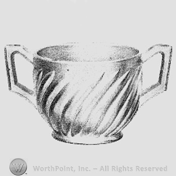 Fostoria Glass Pattern : No.2255 Sugar