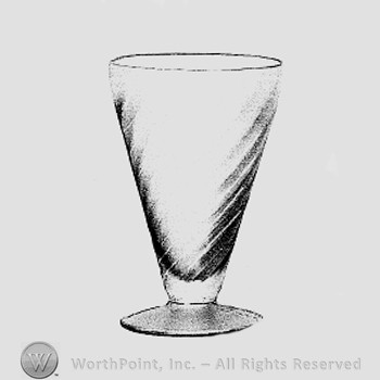 Fostoria Glass Pattern : No.4095 Tumbler
