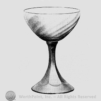 Fostoria Glass Pattern : No.5083 Saucer Champagne
