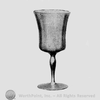 Fostoria Glass Pattern : No.869 Goblet