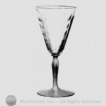 Fostoria Glass Pattern : No.5082 Goblet