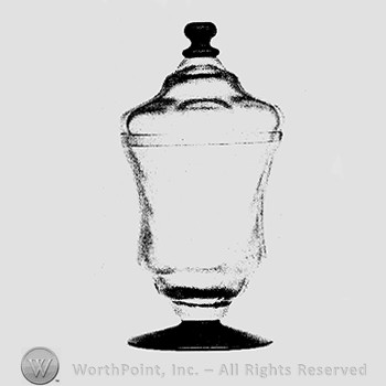 Fostoria Glass Pattern : No.5084 Candy Jar