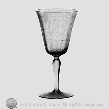 Fostoria Glass Pattern : No.5093 Goblet