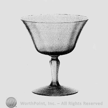 Fostoria Glass Pattern : No.5093 Fruit