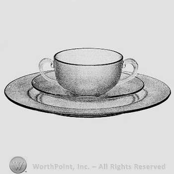 Fostoria Glass Pattern : Pioneer