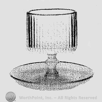 Fostoria Glass Pattern : No.2351 Cigarette