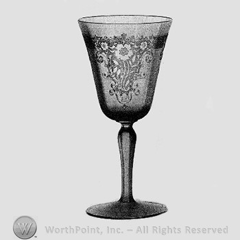 Fostoria Glass Pattern : Vesper