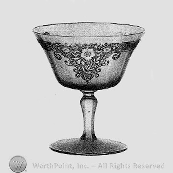 Fostoria Glass Pattern : Vesper