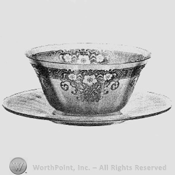 Fostoria Glass Pattern : Vesper