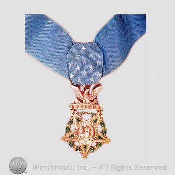 Military decoration : Army Medal of Honor.