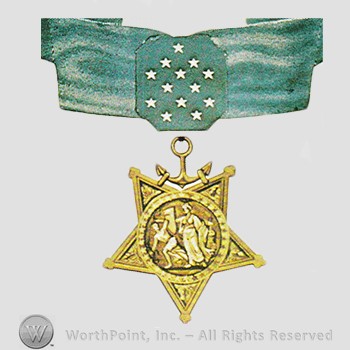 Military decoration : Navy, Marine Corps, and Coast Guard Medal of Honor.
