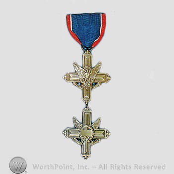 Military decoration : Distinguished Service Cross.