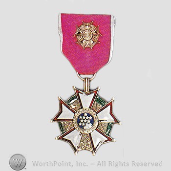 Military decoration : Legion of Merit, Commander.