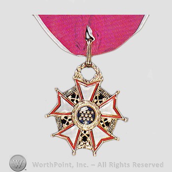 Military decoration : Legion of Merit, Officer.