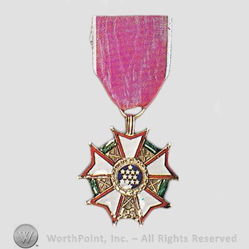 Military decoration : Legion of Merit, Legionnaire.