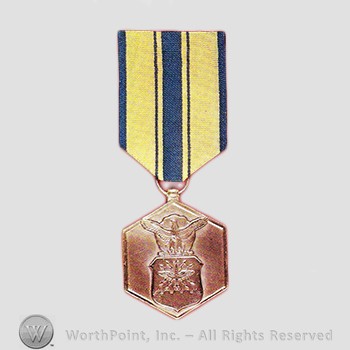 Military decoration : Air Force Commendation Medal.