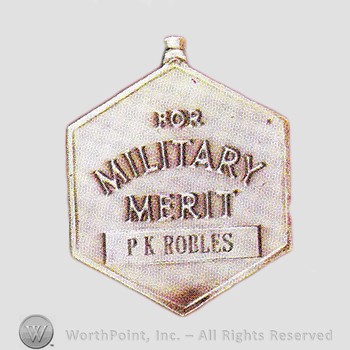 Military decoration : Air Force Commendation Medal (reverse).