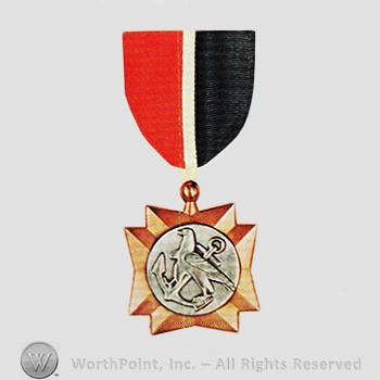 Military decoration : Mariner's Medal.