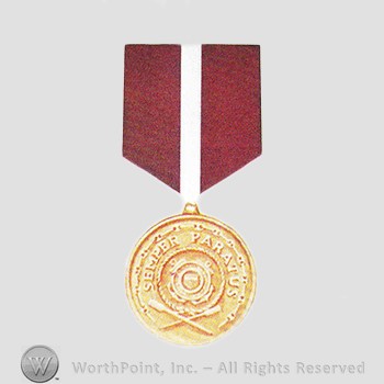 Military decoration : Coast Guard Good Conduct Medal.