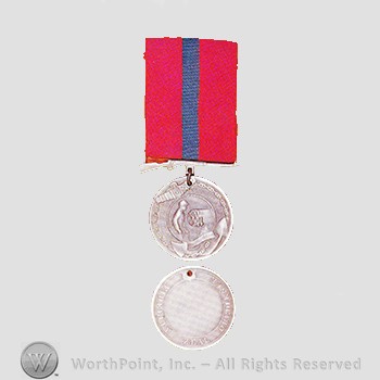 Military decoration : Marine Corps Good Conduct Medal.