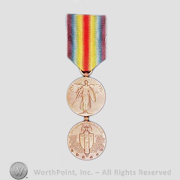 Military decoration : World War I Victory Medal.